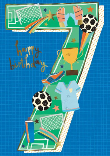 Picture of HAPPY 7TH BIRTHDAY CARD